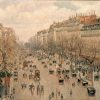 Camille Pissarro | Master apollon Boulevard Montmartre, Nachmittagssonne – Camille Pissarro