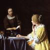 Johannes Vermeer | Master apollon Die Herrin und die Dienerin – Johannes Vermeer