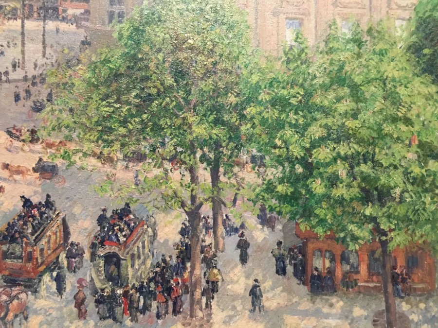 Camille Pissarro | Master apollon Place du Theatre in Paris – Camille Pissarro