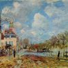 Alfred Sisley | Master apollon Überschwemmung in Port Marly – Alfred Sisley