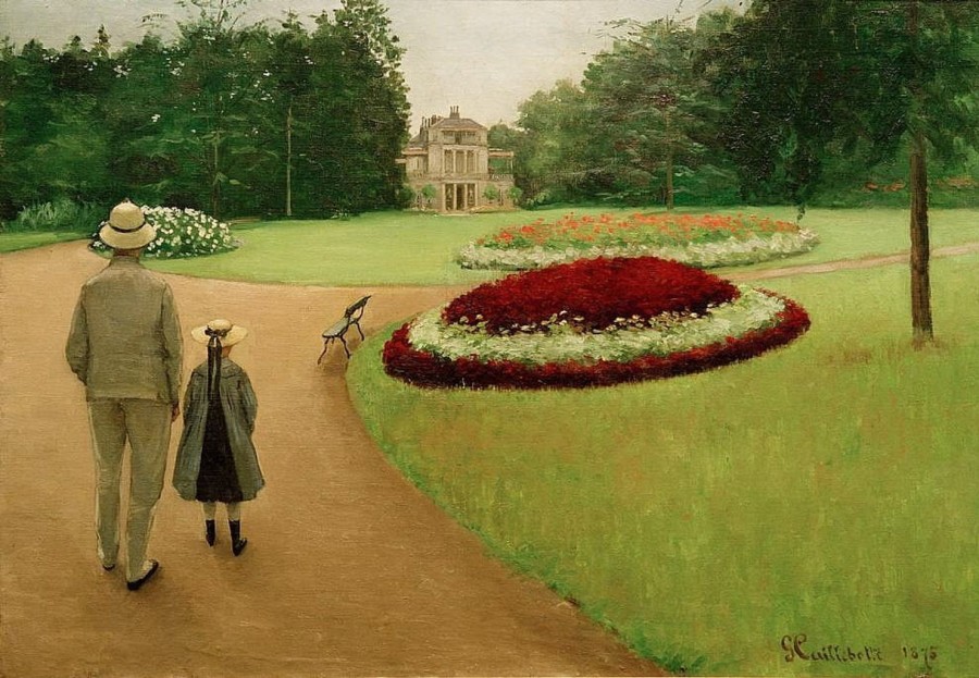 Gustave Caillebotte | Master apollon Park und Landhaus, Yerres - Caillebotte