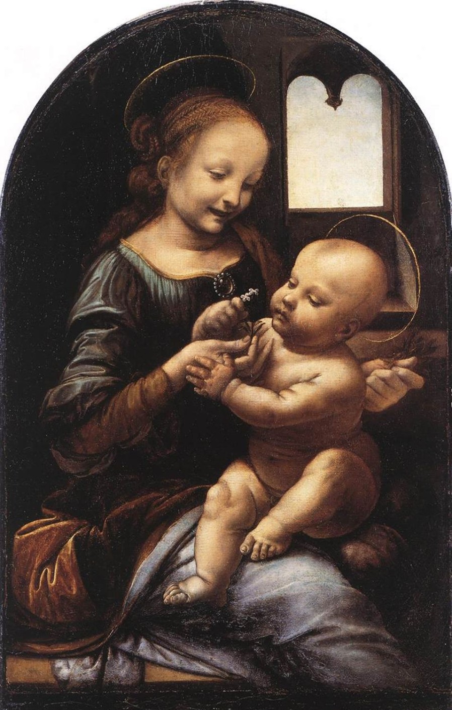 Leonardo DeVinci | Master apollon Madonna Benois - Leonardo Da Vinci