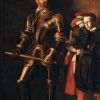 Caravaggio | Master apollon Porträt von Alof De Wignacourt, Großmeister des Malteserordens von 1601-22 (1547-1622), mit Hi - Caravaggio