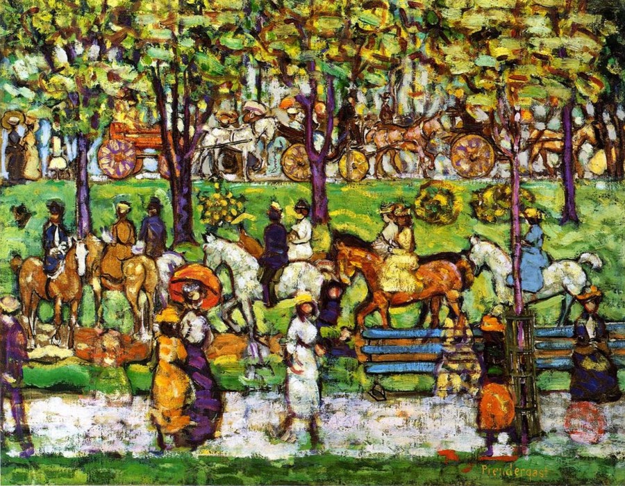 Vincent van Gogh | Master apollon Central Park – Maurice Prendergast