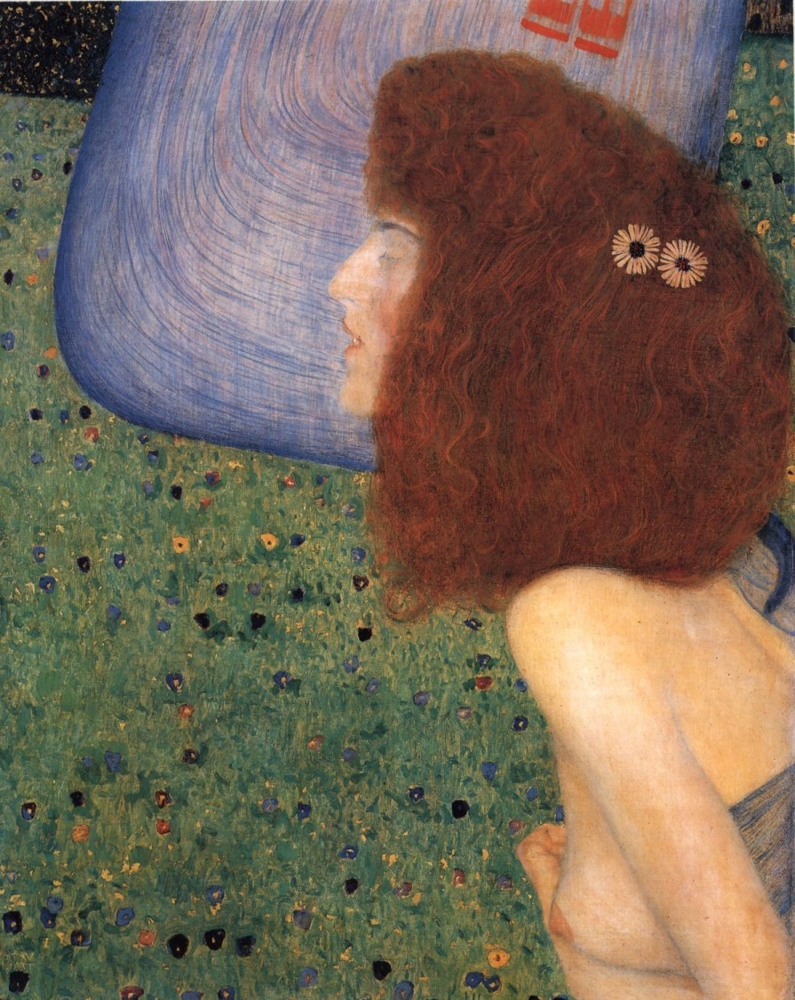 Gustav Klimt | Master apollon Das Mädchen mit dem blauen Schleier – Gustav Klimt