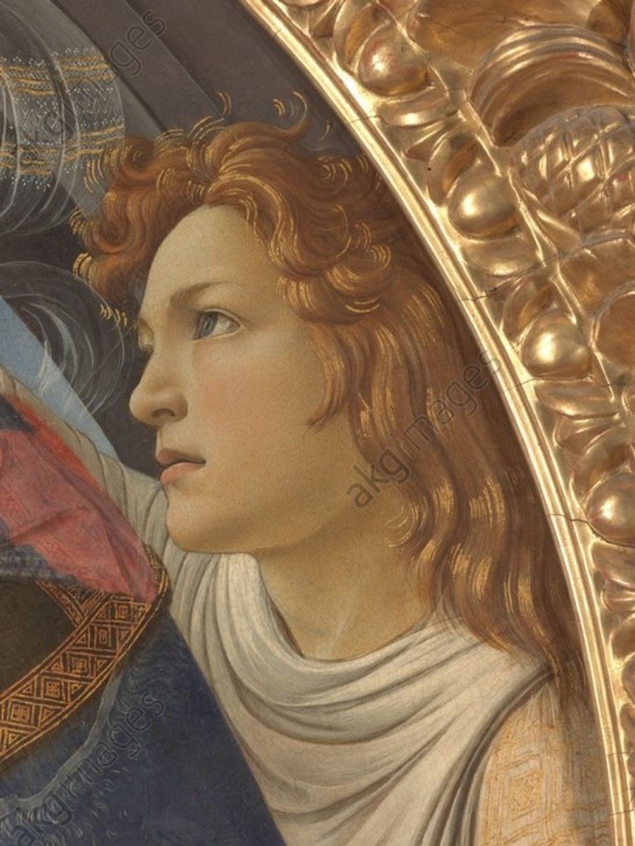 Sandro Botticelli | Master apollon Madonna Magnificat, Engel - Sandro Botticelli