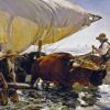 Joaquin Sorolla | Master apollon Rückkehr vom Angeln: Das Boot schleppen – Sorolla