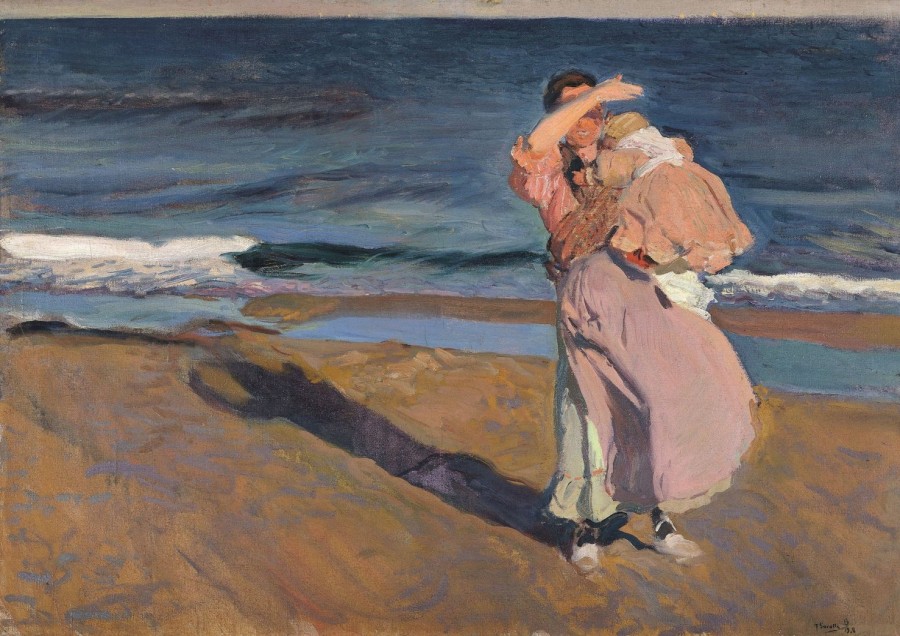 Joaquin Sorolla | Master apollon Fischerin mit ihrem Sohn - Sorolla