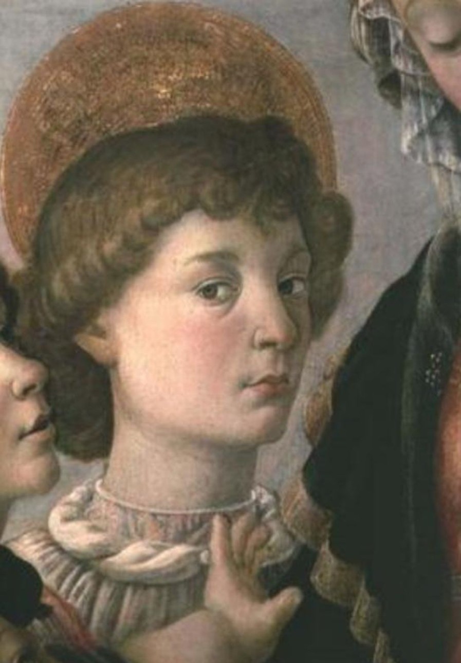 Sandro Botticelli | Master apollon Der heilige Johannes von der Jungfrau und dem Kind (Detail von 44356) – Sandro Botticelli