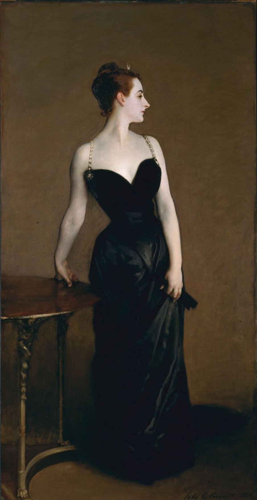 John Singer Sargent | Master apollon Madame X (Porträt von Madame X) – John Singer Sargent