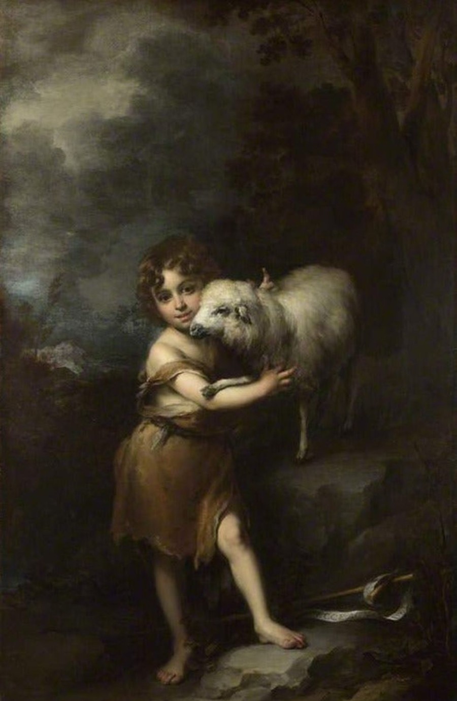 Bartolomé Esteban Murillo | Master apollon Das Johanneskind mit dem Lamm – Bartolomé Esteban Murillo