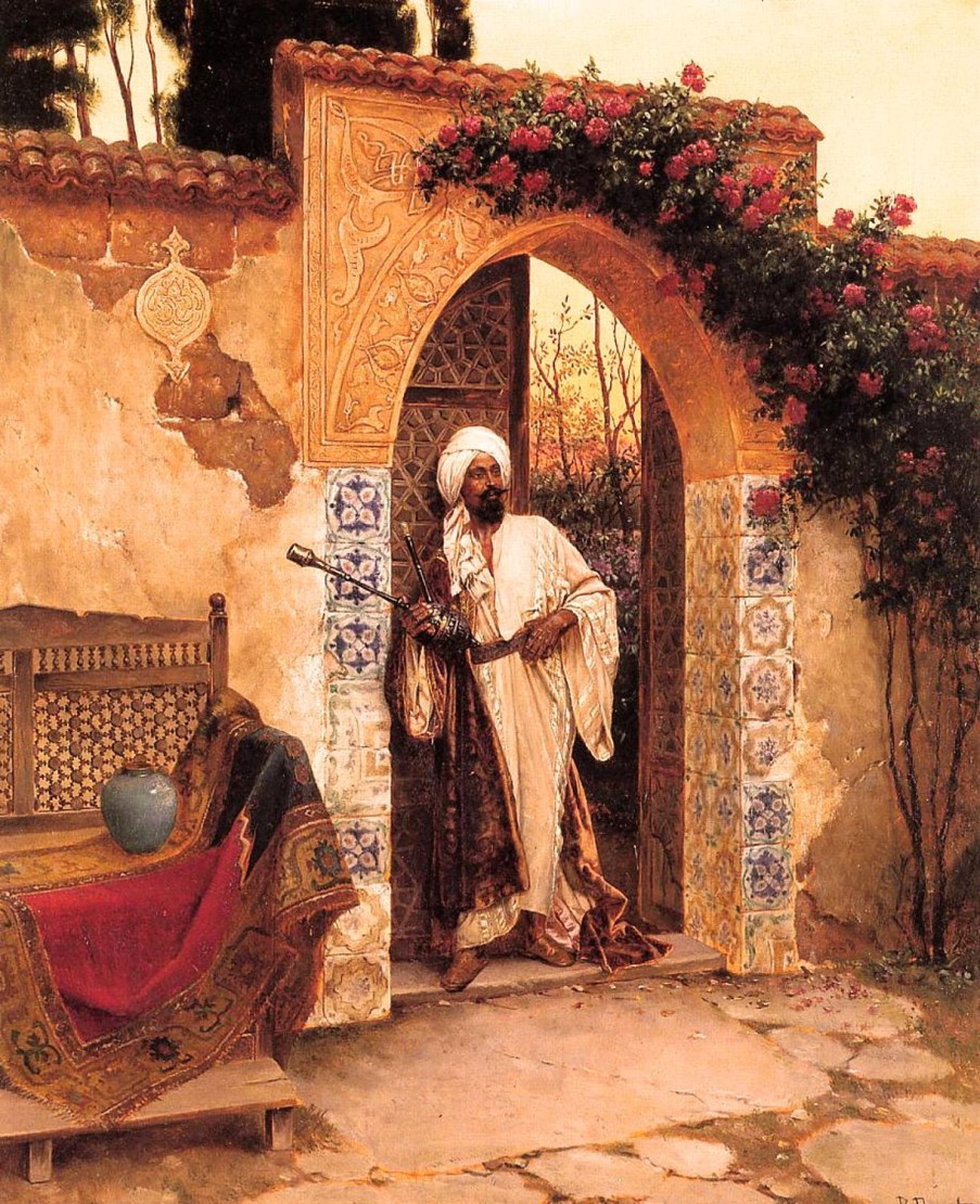 Rudolf Ernst | Master apollon Durch den Eingang – Rudolf Ernst