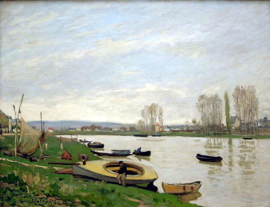 Alfred Sisley | Master apollon Die Seine bei Argenteuil – Alfred Sisley