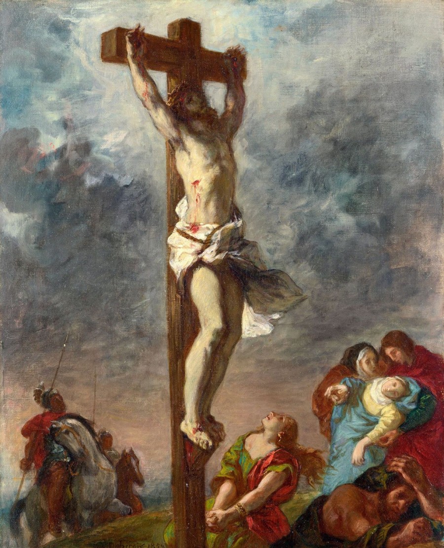 Eugene Delacroix | Master apollon Christus am Kreuz – Eugene Delacroix