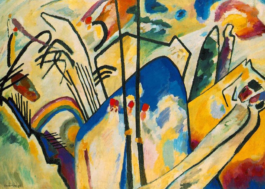 Wassili Kandinsky | Master apollon Komposition IV – Wassily Kandinsky