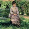 Gustave Caillebotte | Master apollon Madame Renoir (1860-1915) Im Garten von Petit-Gennevilliers - Caillebotte