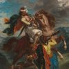 Eugene Delacroix | Master apollon Kampf zwischen einem Türken und einem Griechen – Eugene Delacroix