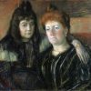 Mary Cassatt | Master apollon Frau Meerson und ihre Tochter - Mary Cassatt