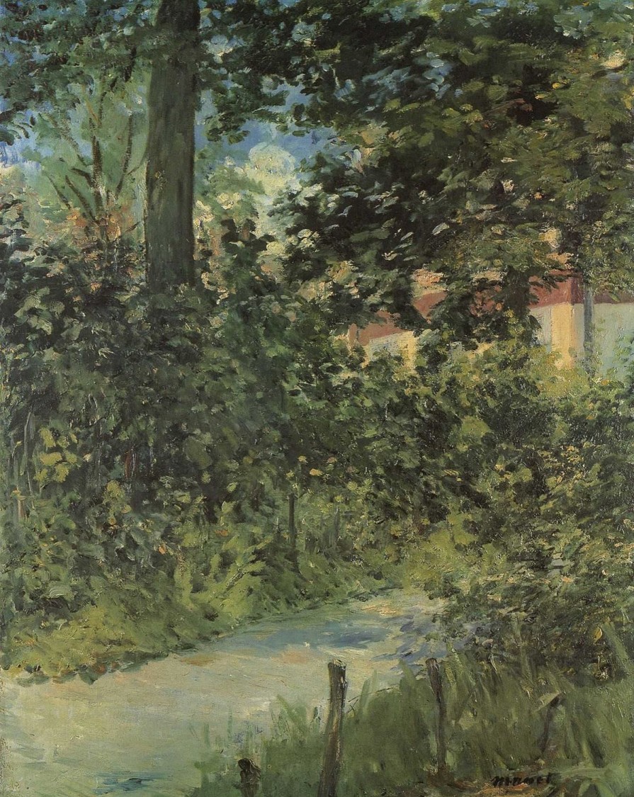 Edouard Manet | Master apollon Geh in den Garten von Rueil – Edouard Manet