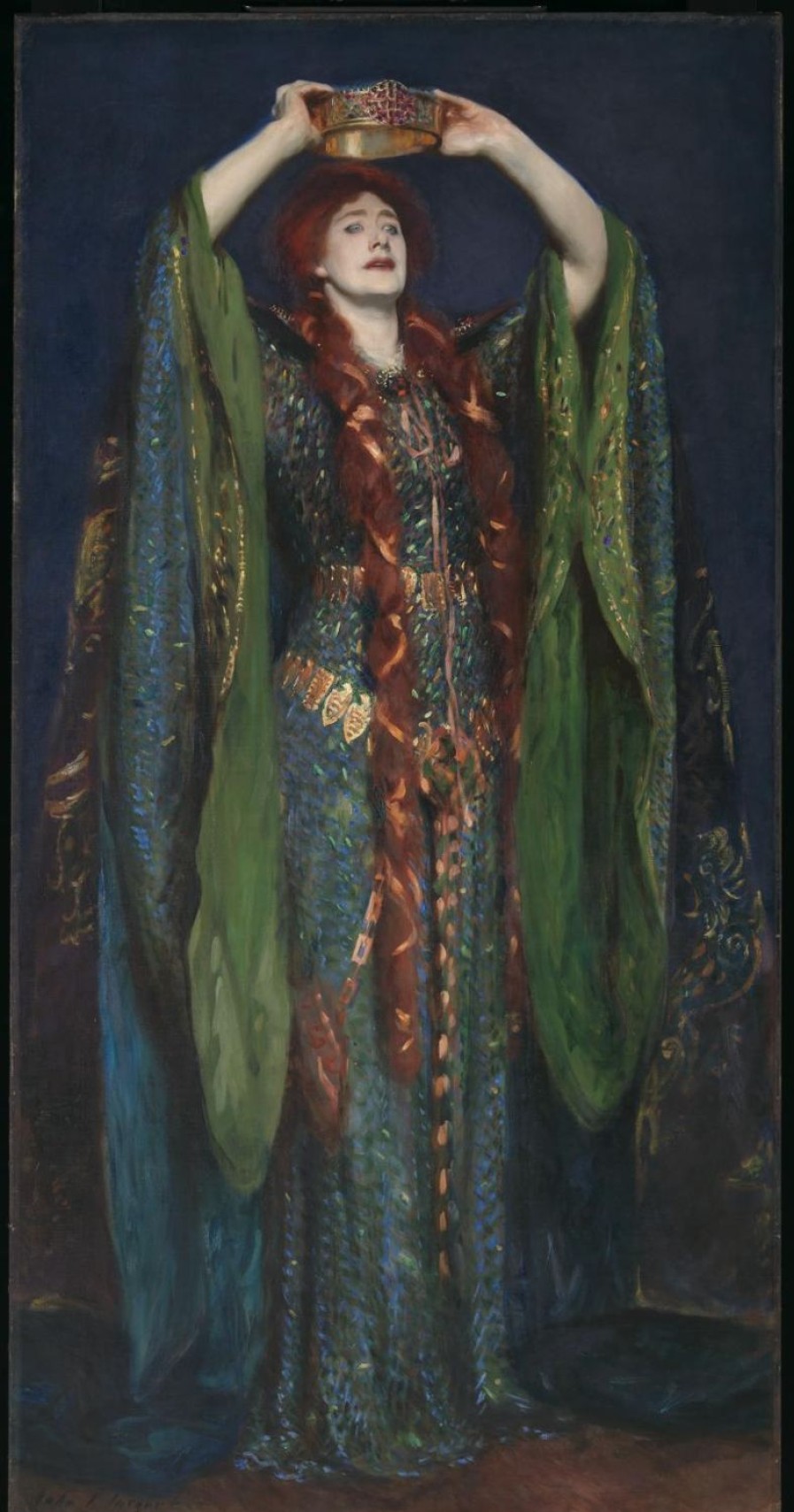 John Singer Sargent | Master apollon Ellen Terry: Lady Macbeth – John Singer Sargent