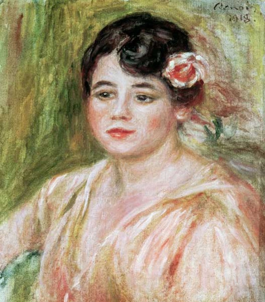 Pierre-Auguste Renoir | Master apollon Porträt von Adele Besson - Pierre-Auguste Renoir