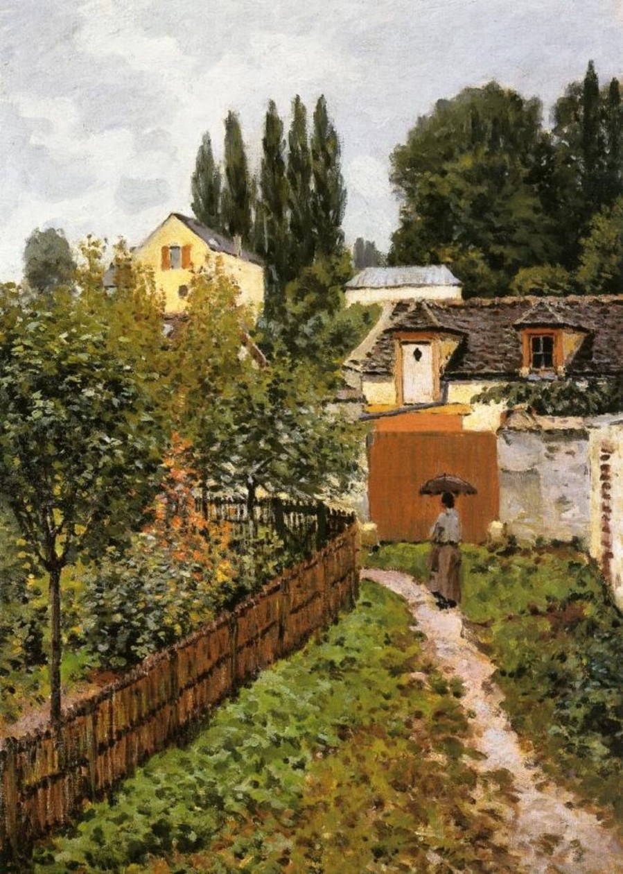 Alfred Sisley | Master apollon Gartenweg in Louveciennes - Alfred Sisley