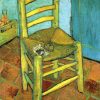 Vincent van Gogh | Master apollon Vincents Stuhl mit Pfeife – Van Gogh