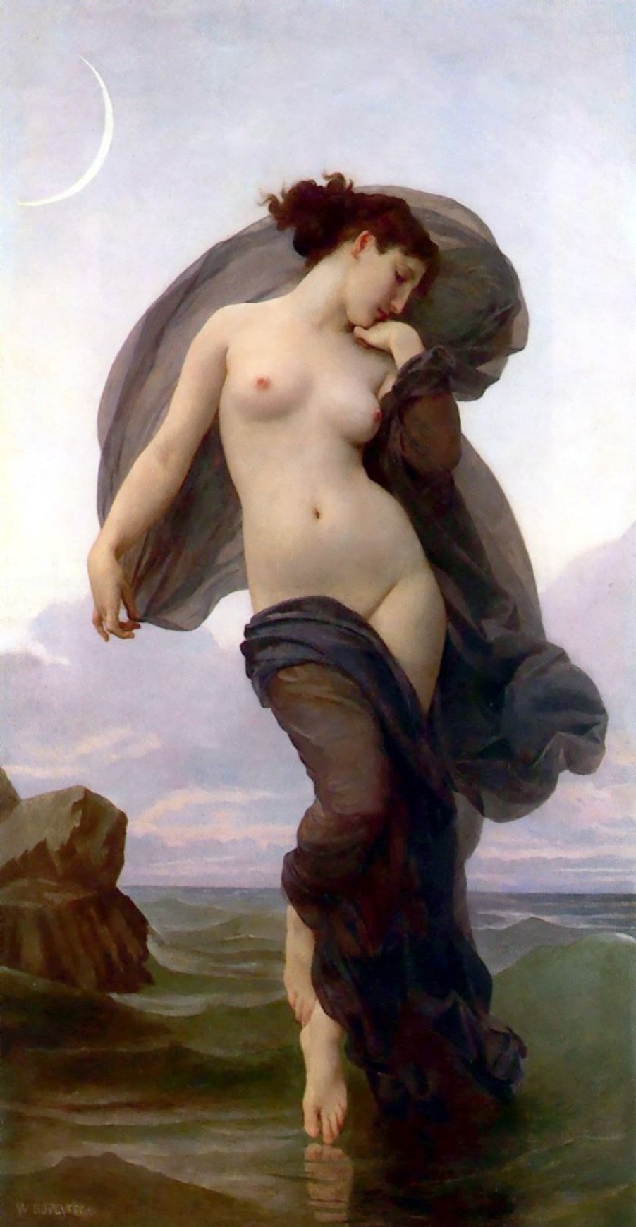 William Bouguereau | Master apollon Dämmerungs-, Dämmerungs- oder Abendstimmung – William Bouguereau