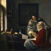 Johannes Vermeer | Master apollon Die unterbrochene Musikstunde – Johannes Vermeer