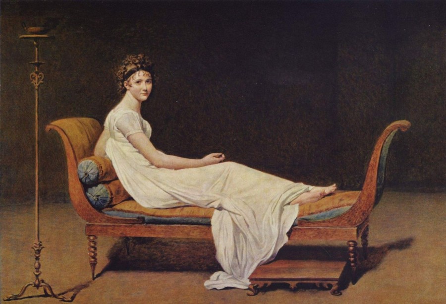 Jacques-Louis David | Master apollon Porträt von Madame Recamier - Jacques-Louis David