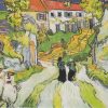 Vincent van Gogh | Master apollon Weg und Treppe in Auvers-Sur-Oise - Van Gogh