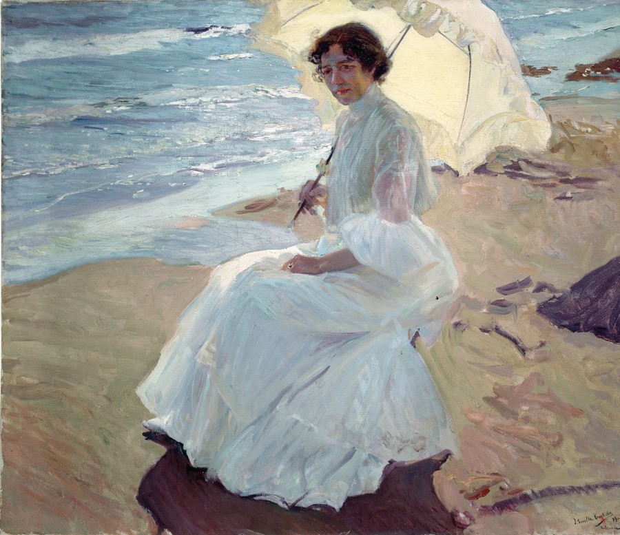 Joaquin Sorolla | Master apollon Clotilde am Strand - Sorolla