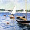 Gustave Caillebotte | Master apollon Segelboote in Argenteuil De Caillebotte