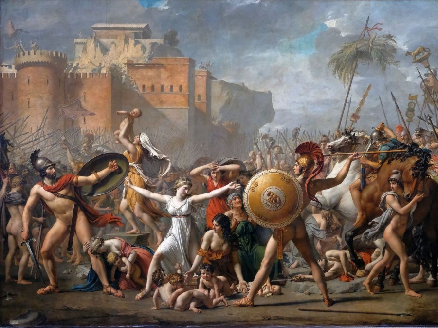 Jacques-Louis David | Master apollon Die Sabine-Intervention – Jacques-Louis David