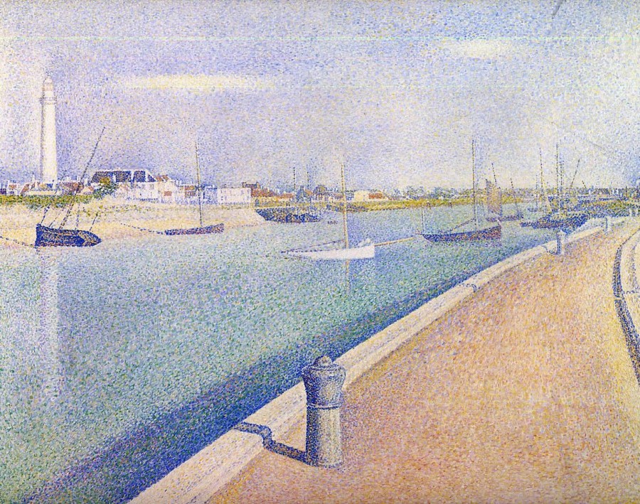 Georges Seurat | Master apollon Der Gravelines-Kanal, Petit Fort Philippe – Georges Seurat