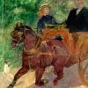 Henri aus Toulouse-Lautrec | Master apollon Cob an einen Karren gespannt - Toulouse Lautrec