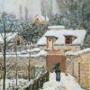 Alfred Sisley | Master apollon Schnee in Louveciennes - Alfred Sisley