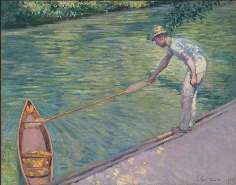 Gustave Caillebotte | Master apollon Bootsfahrer bringt sein Perissoire zurück - Caillebotte