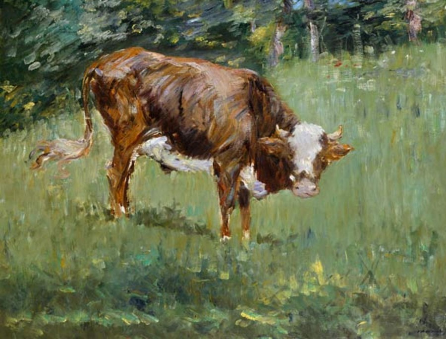 Edouard Manet | Master apollon Junger Stier auf einer Wiese - Edouard Manet