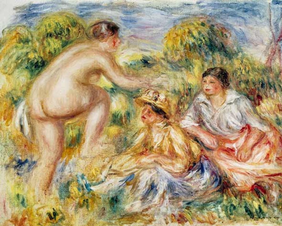 Pierre-Auguste Renoir | Master apollon Junge Mädchen auf dem Land – Pierre-Auguste Renoir