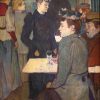 Henri aus Toulouse-Lautrec | Master apollon Eine Ecke im Moulin De La Galette - Toulouse Lautrec