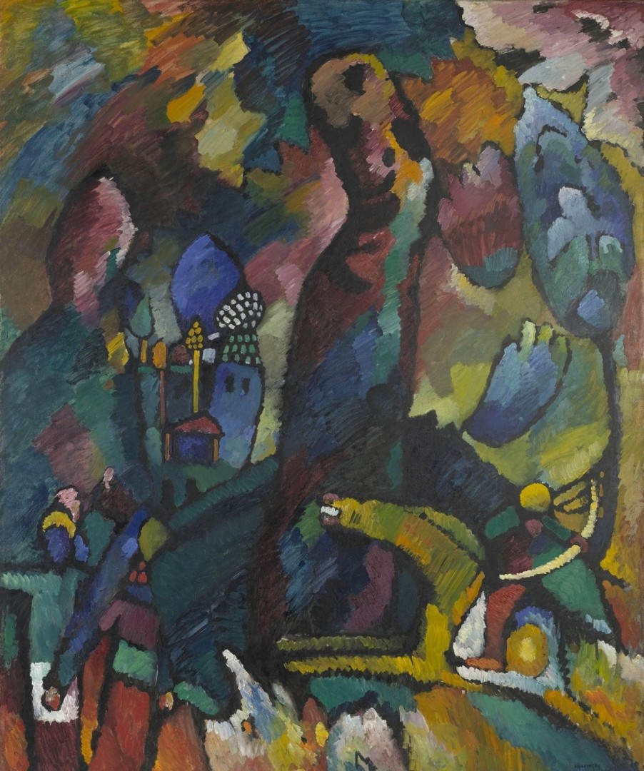 Wassili Kandinsky | Master apollon Mit einem Bogenschützen – Wassily Kandinsky