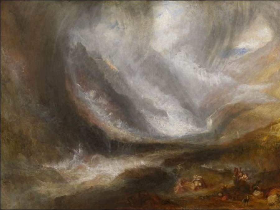 William Turner | Master apollon Schneesturm im Aostatal – William Turner