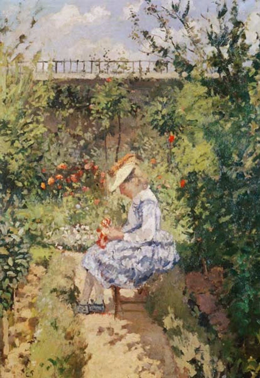 Edouard Manet | Master apollon Mädchen im Garten – Edouard Manet