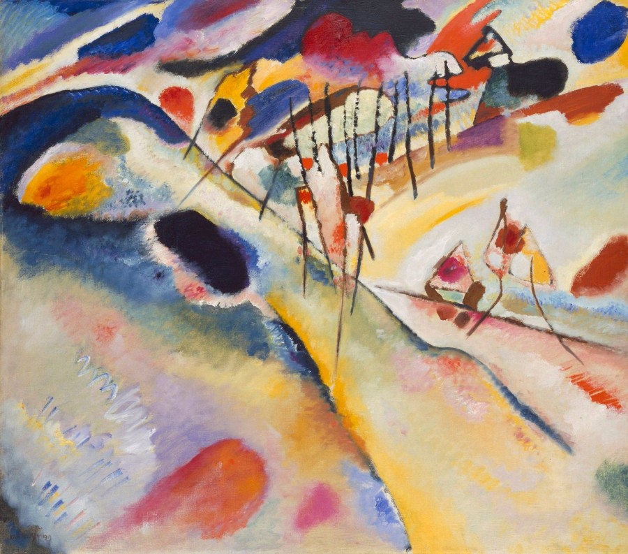 Wassili Kandinsky | Master apollon Landschaft 1913 - Wassily Kandinsky