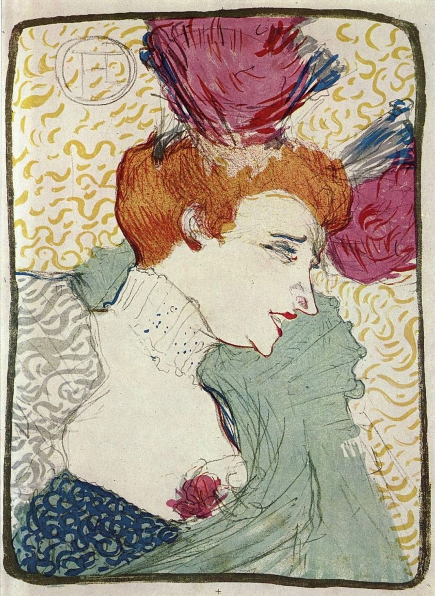 Henri aus Toulouse-Lautrec | Master apollon Frau Marcelle Lender – Toulouse Lautrec