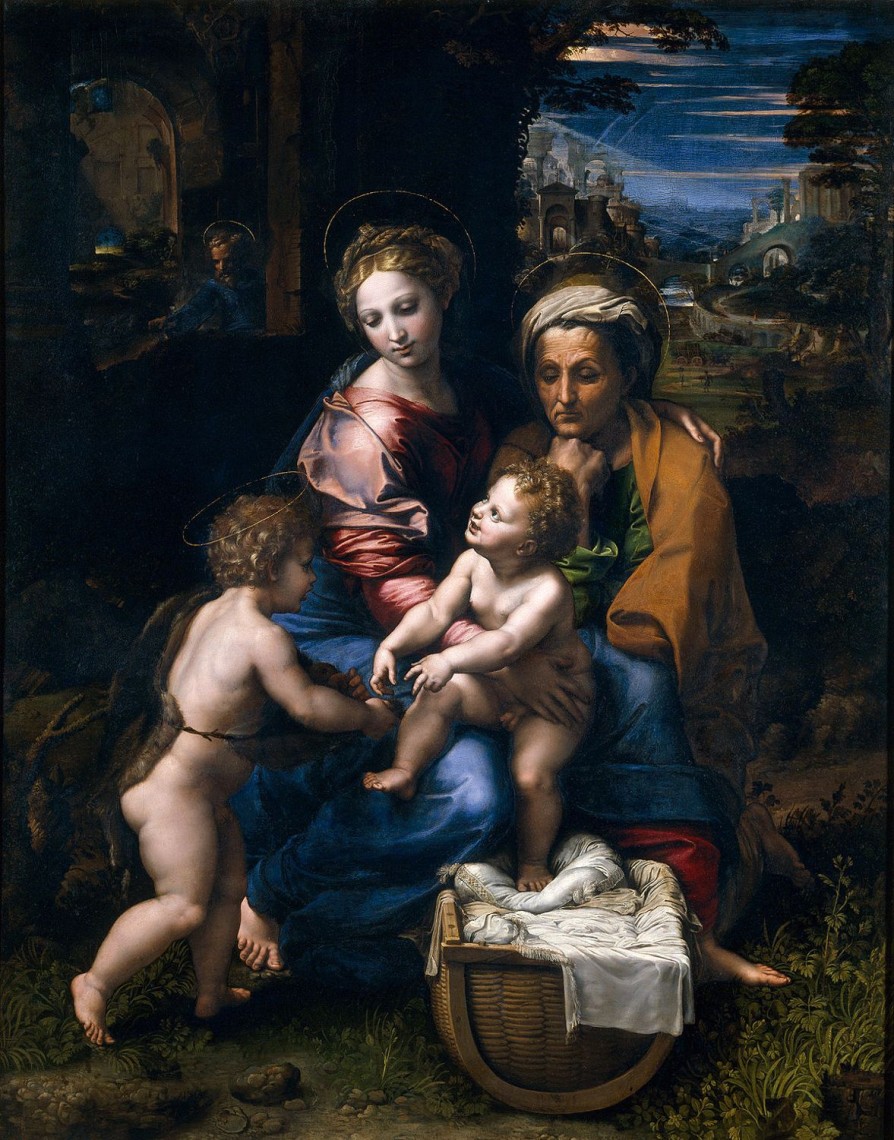 Raphael | Master apollon Die Heilige Familie (La Perla) - Raphael (Maler)