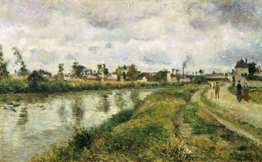 Camille Pissarro | Master apollon Flusslandschaft bei Argenteuil - Camille Pissarro