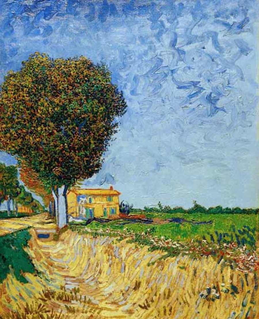 Vincent van Gogh | Master apollon Avenue in der Nähe von Arles - Van Gogh