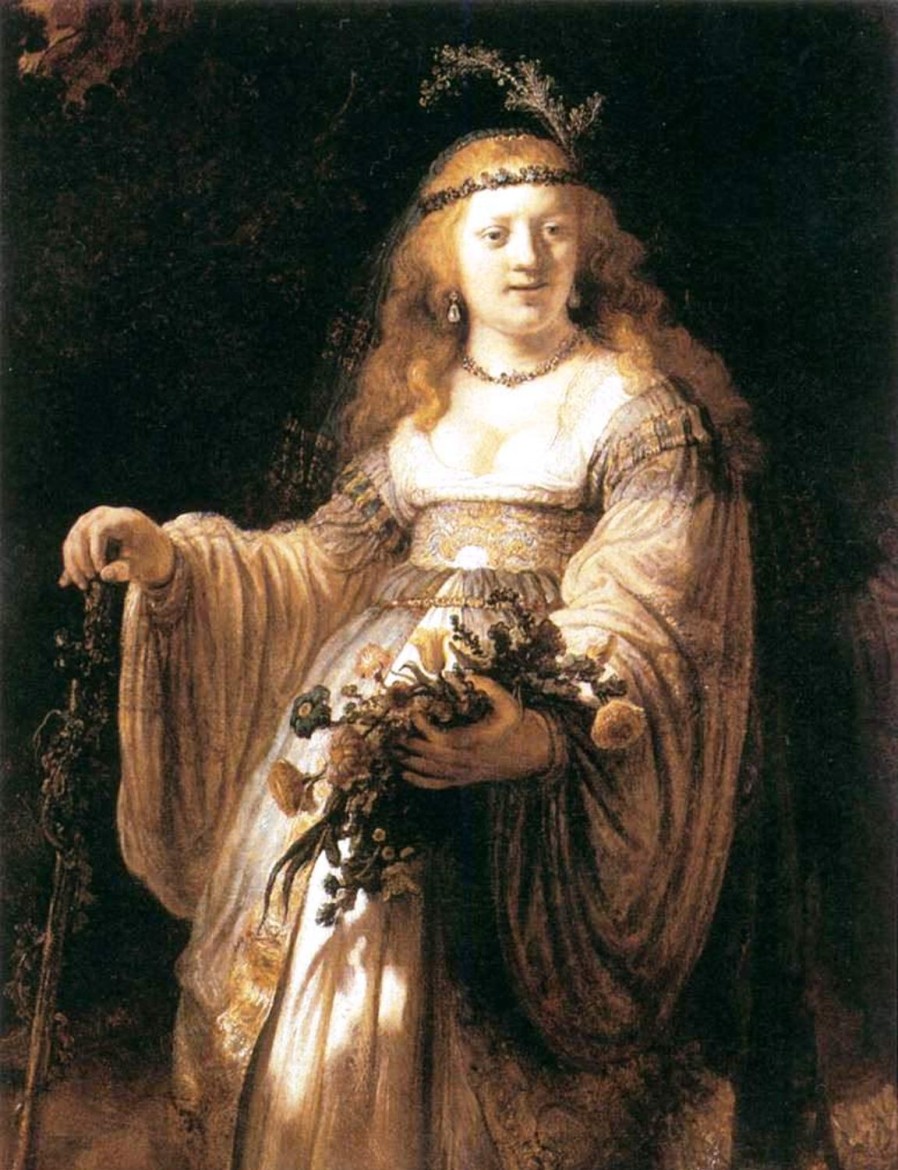 RemMaster apollont van Rijn | Master apollon Saskia Van Uylenburgh im arkadischen Kostüm - Rembrandt Van Rijn